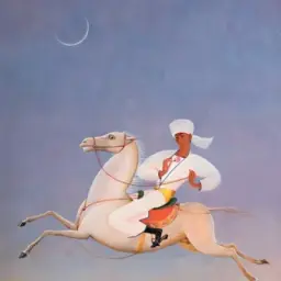 B A